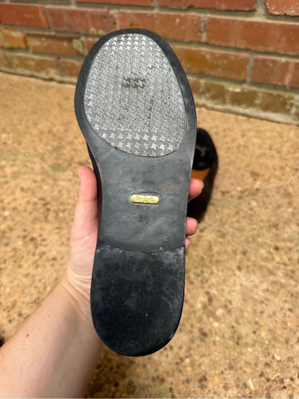 Black Ralph Lauren Women’s Slip-On Loafers